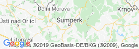 Sumperk map